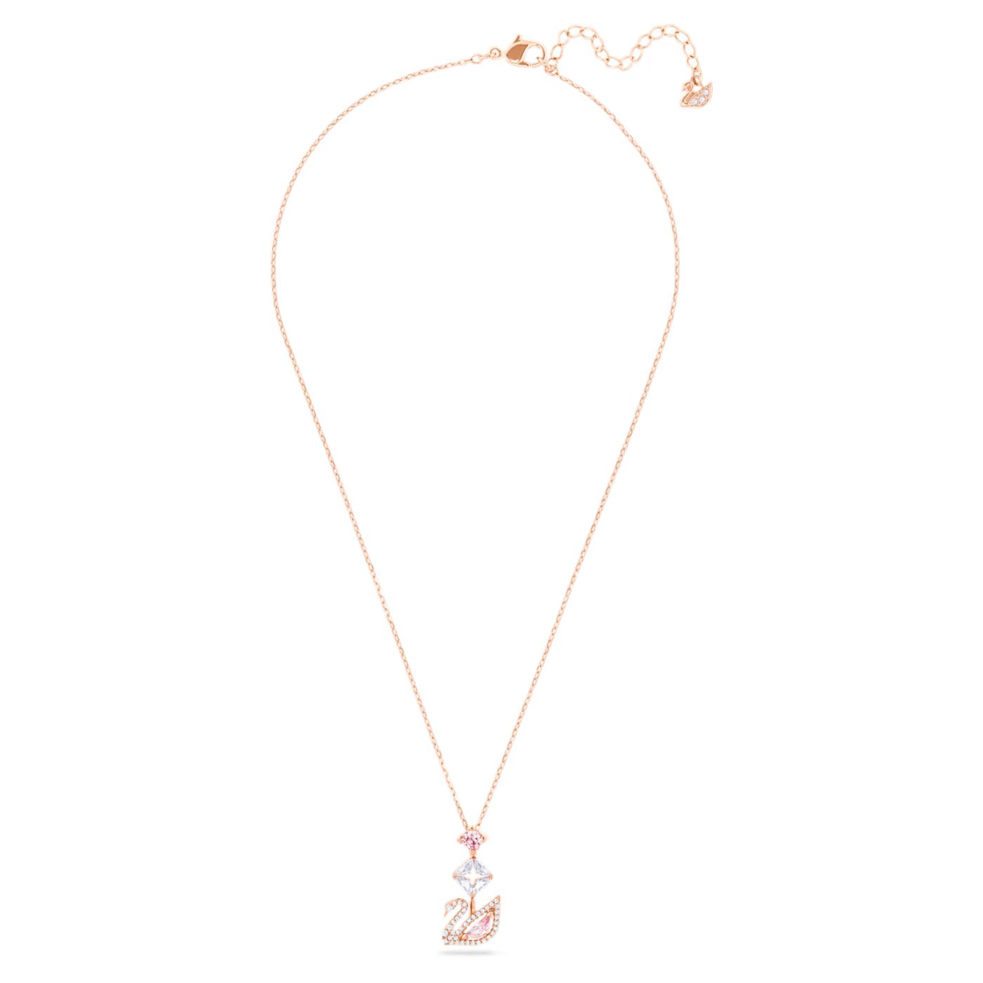 Dazzling Swan Y necklace